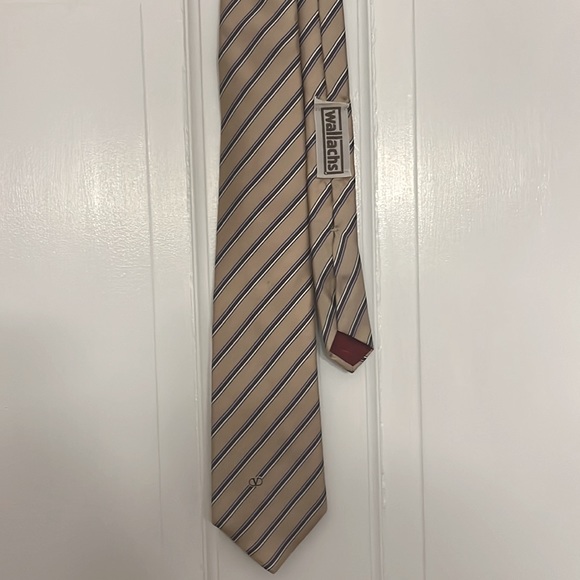 Valentino Silk Tie with Stripes, Vintage - Picture 3 of 8